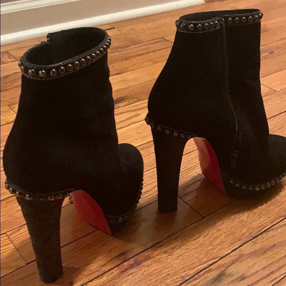 Authentic louboutin booties